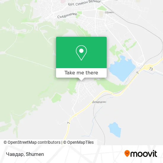 Карта Чавдар