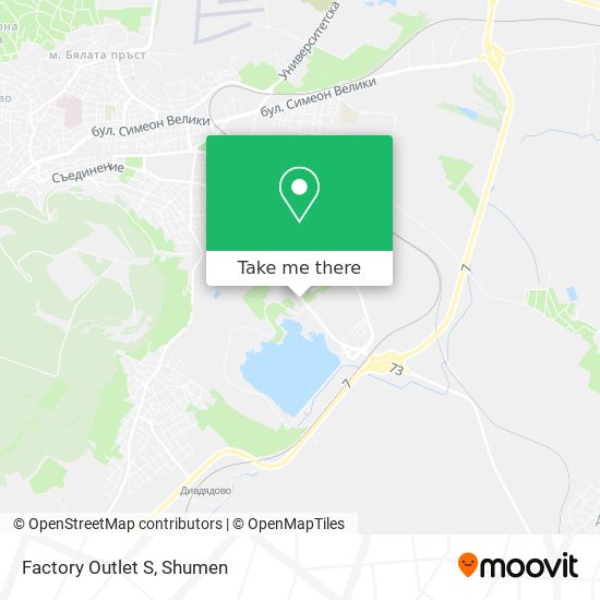 Factory Outlet S map
