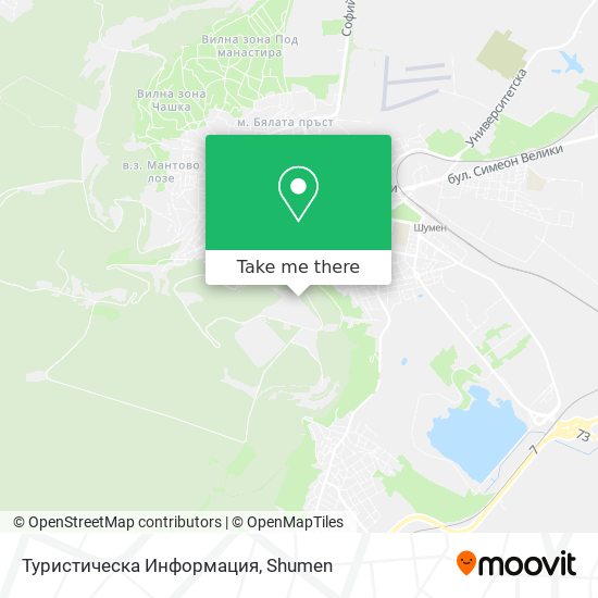 Туристическа Информация map