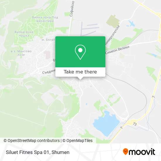 Карта Siluet Fitnes Spa 01