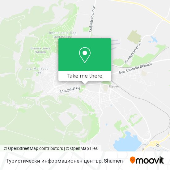Туристически информационен център map