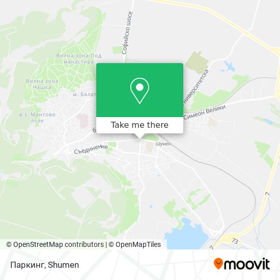 Паркинг map