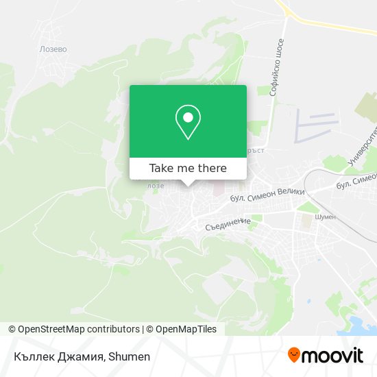 Къллек Джамия map