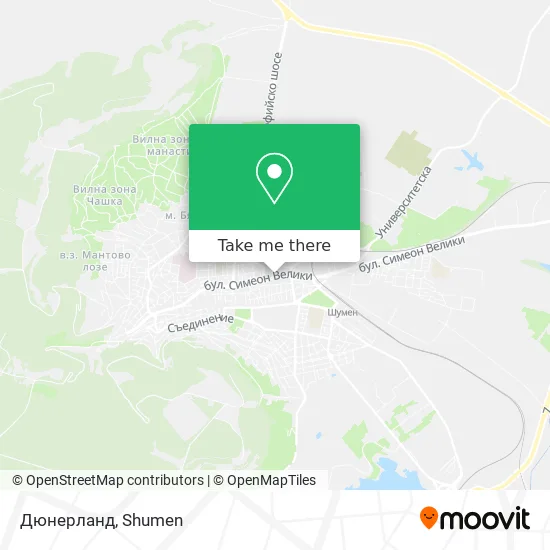 Карта Дюнерланд
