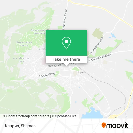 Карта Каприз
