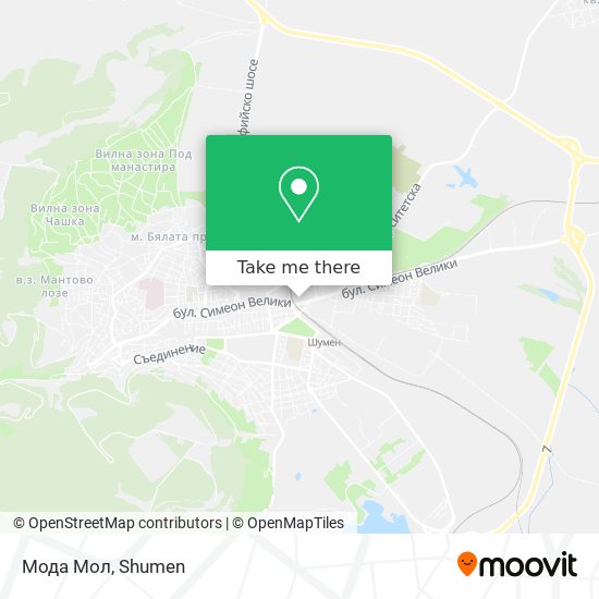 Мода Мол map