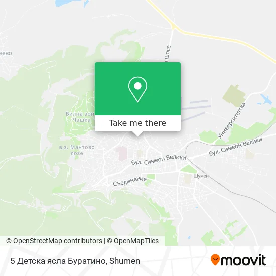 Карта 5 Детска ясла Буратино