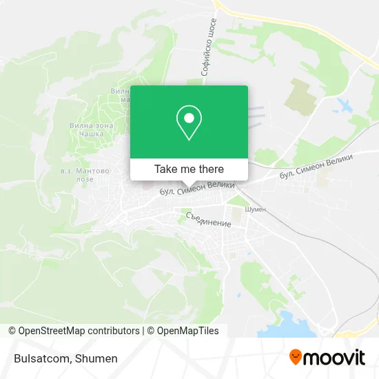 Bulsatcom map