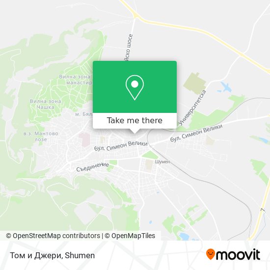 Том и Джери map