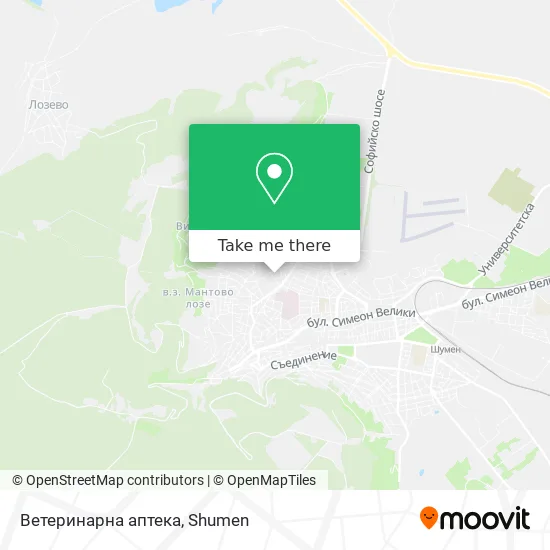 Ветеринарна аптека map
