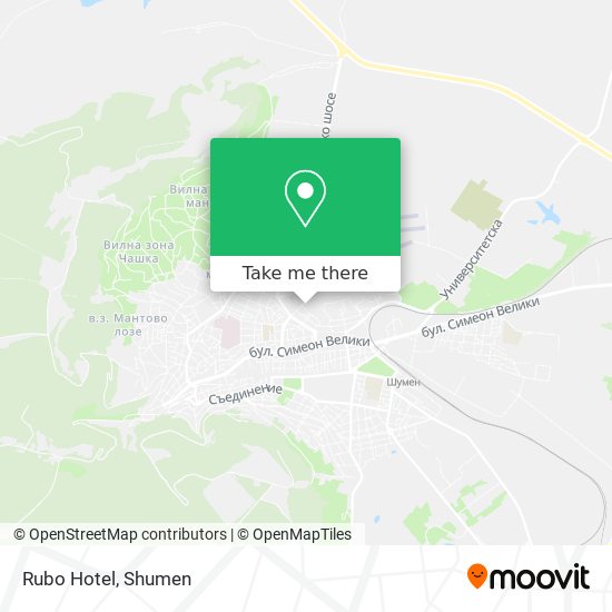 Rubo Hotel map