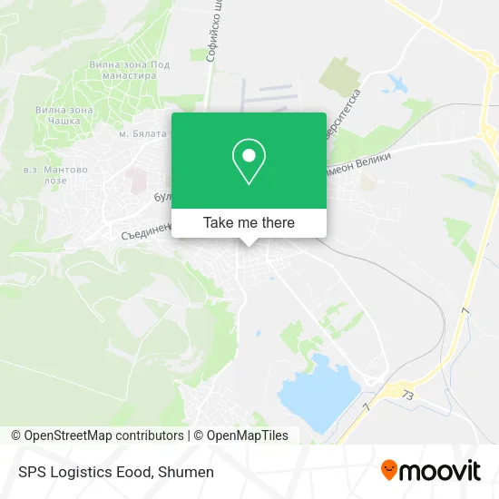 Карта SPS Logistics Eood