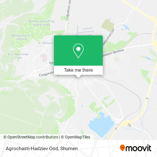 Карта Agrochasti-Hadziev Ood