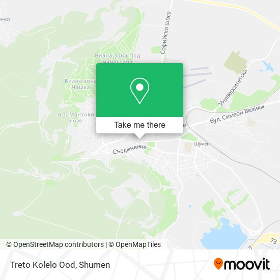 Treto Kolelo Ood map