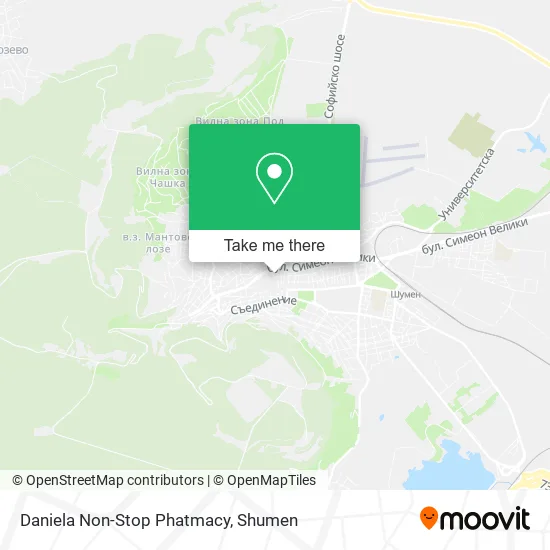 Карта Daniela Non-Stop Phatmacy