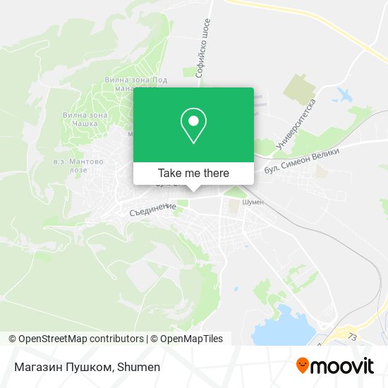 Карта Магазин Пушком