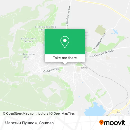 Карта Магазин Пушком