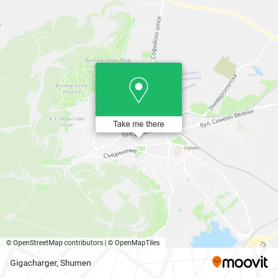 Карта Gigacharger