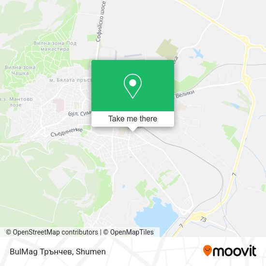 Карта BulMag Трънчев