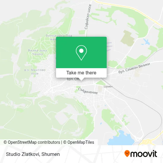Studio Zlatkovi map
