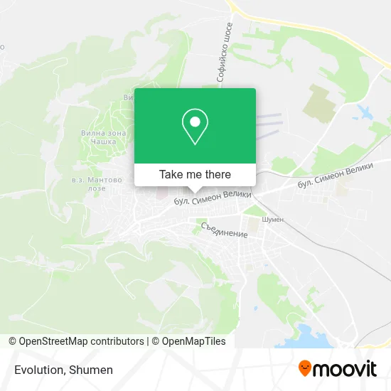 Evolution map