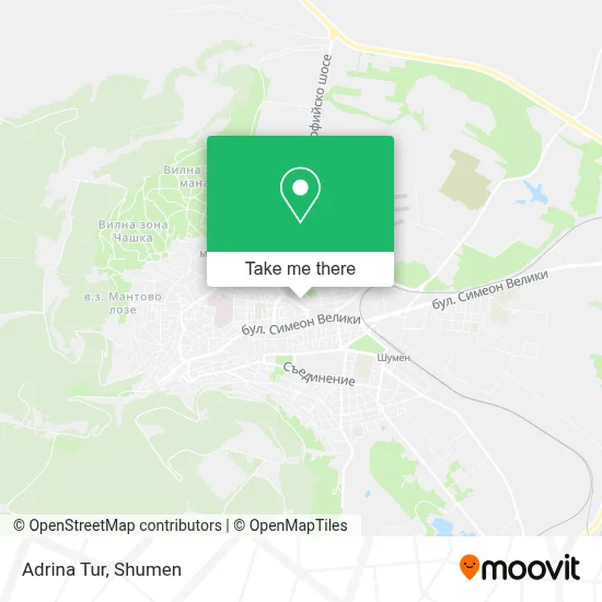 Adrina Tur map