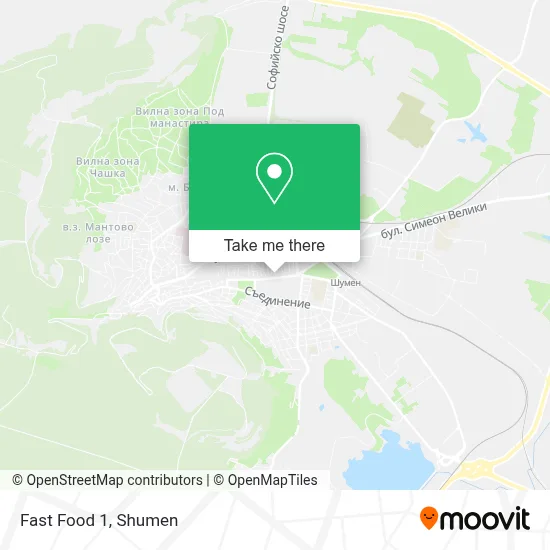 Fast Food 1 map