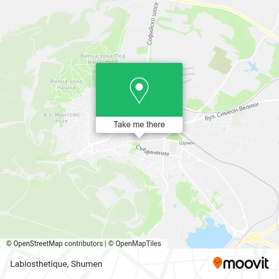Labiosthetique map