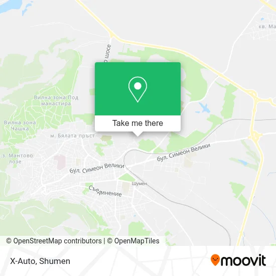 X-Auto map