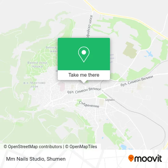 Mm Nails Studio map