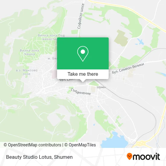 Beauty Studio Lotus map