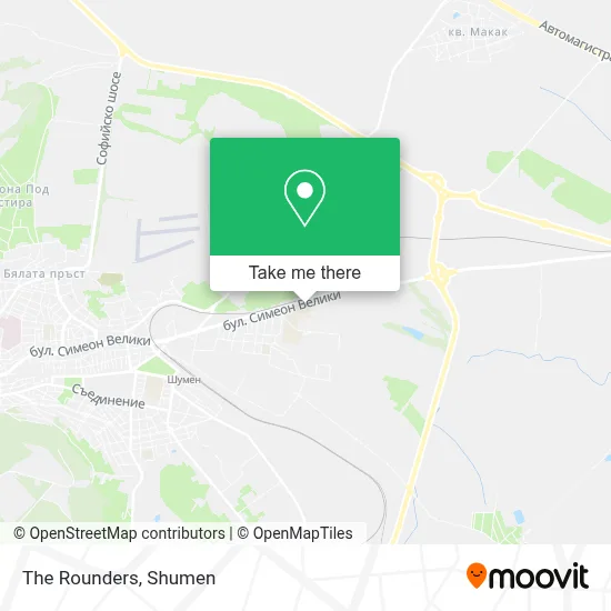 The Rounders map