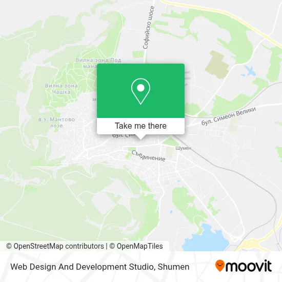 Web Design And Development Studio map