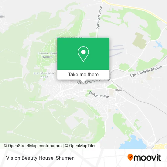 Vision Beauty House map