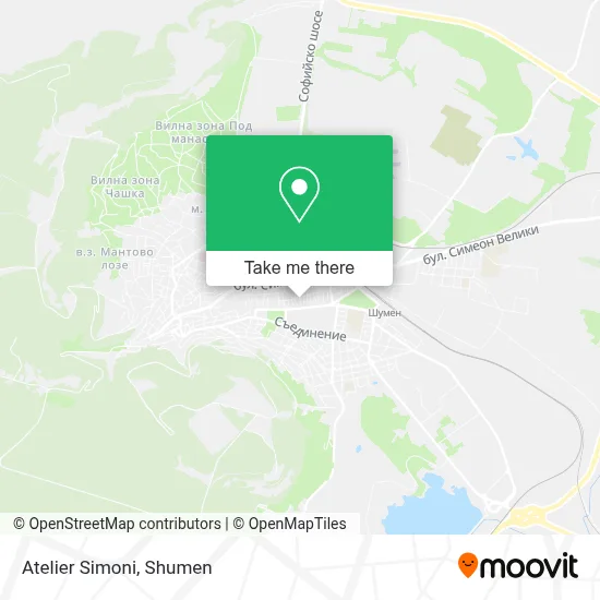 Atelier Simoni map