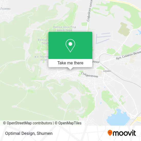Optimal Design map