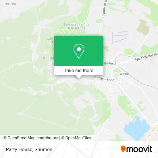 Party House map