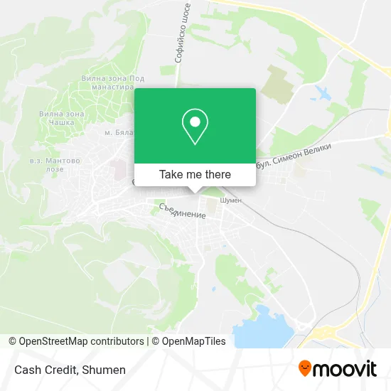 Cash Credit map