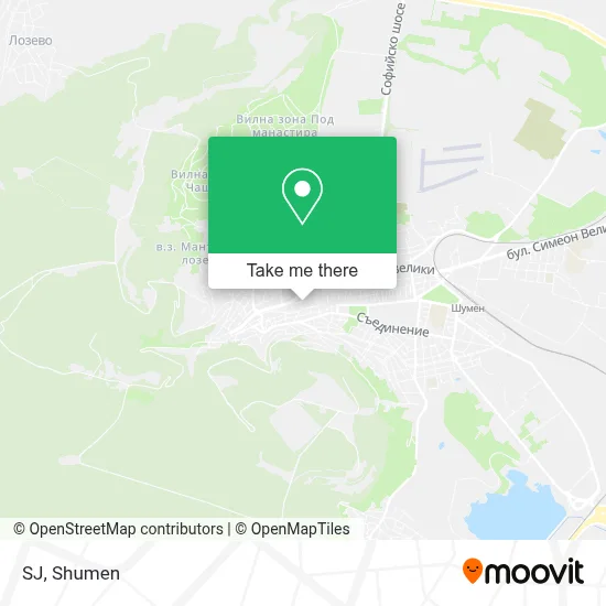 SJ map