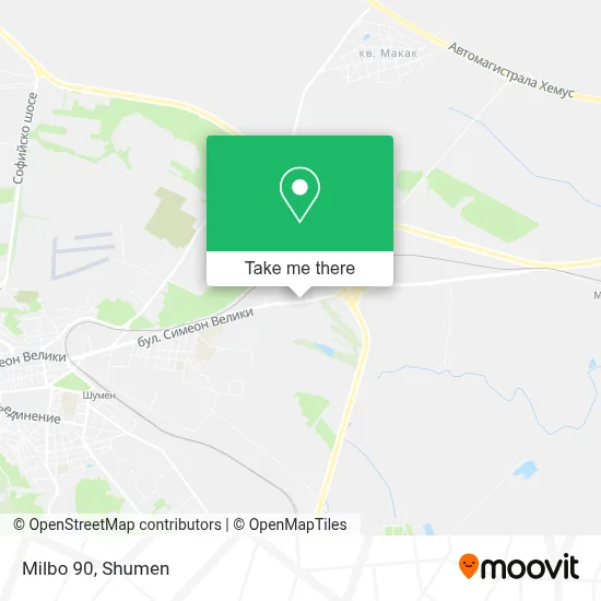 Milbo 90 map