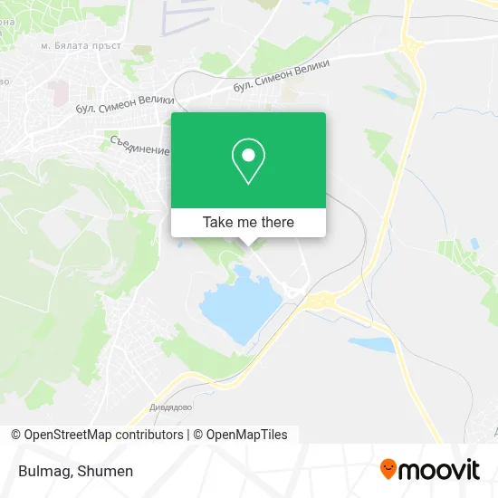 Bulmag map