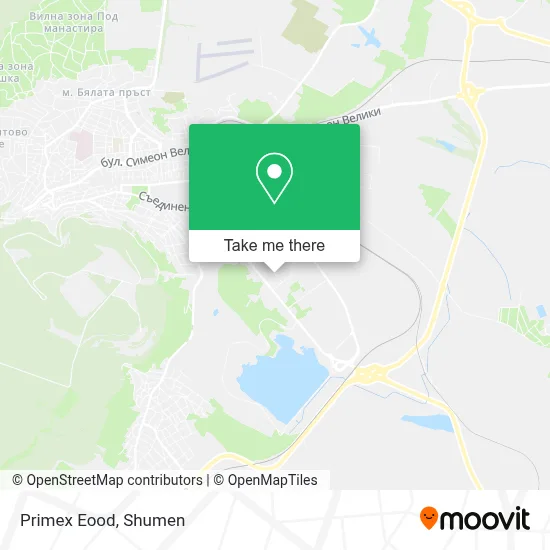 Primex Eood map