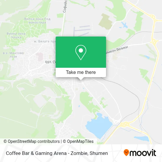 Coffee Bar & Gaming Arena - Zombie map