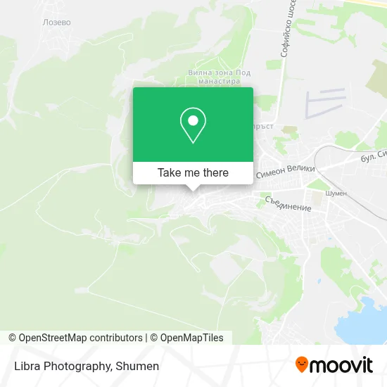 Libra Photography map