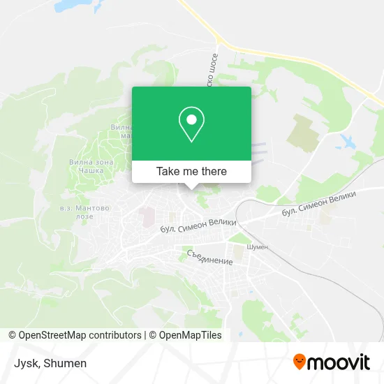Jysk map