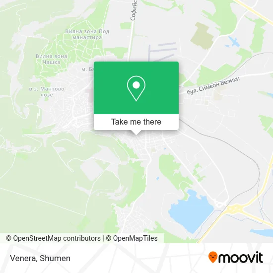 Venera map