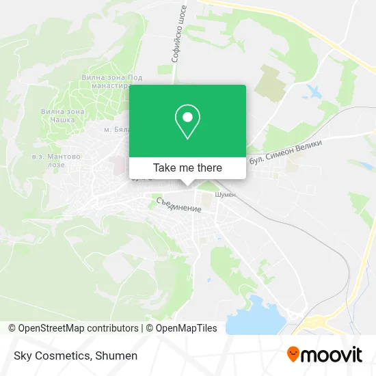 Sky Cosmetics map