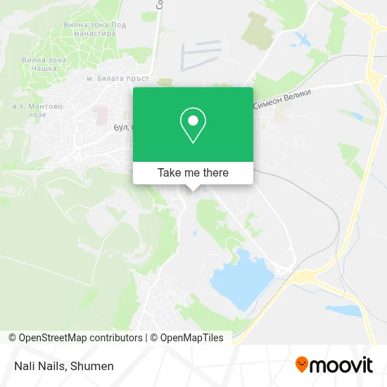 Nali Nails map