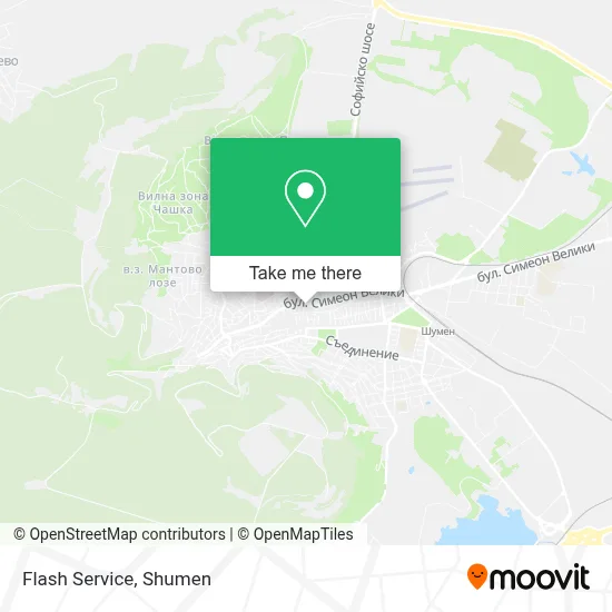 Flash Service map