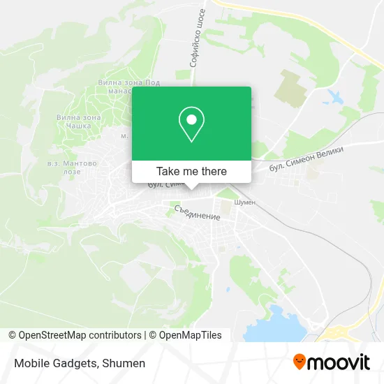 Mobile Gadgets map